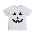 thumbnail image 3 of RMGVDSD Kids Girls Boys Halloween Shirt Cute Pumpkin T-Shirts Summer Short Sleeve Tee Tops Children's Graphic Tshirts 4-5 Years, 3 of 5