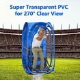 thumbnail image 2 of SUGIFT 1 Person Weather Pod Portable Pop Up Tent for Sports Event, Blue, 2 of 7