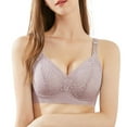thumbnail image 1 of Sujetador de lactancia para mujer Cierre frontal Sin aros Bralettes suaves acolchados para dormir de Tomshoo Ropa interior de mujer, 1 of 2
