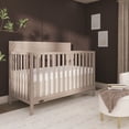 thumbnail image 3 of Dream On Me Ivy 5 in 1 Convertible Full-size Crib, Greenguard Gold & JPMA Certified, Converts from Baby Crib to Toddler Bed, Day Bed, Kids Bed and Full-size Bed, Almond Butter, 3 of 10