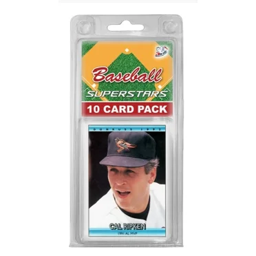 Baseball Superstars 10 Card Pack - 3 Bros and a Card Shop