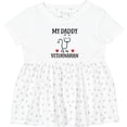 thumbnail image 3 of Inktastic Veterinarian Daddy Vet Girls Baby Dress, 3 of 5