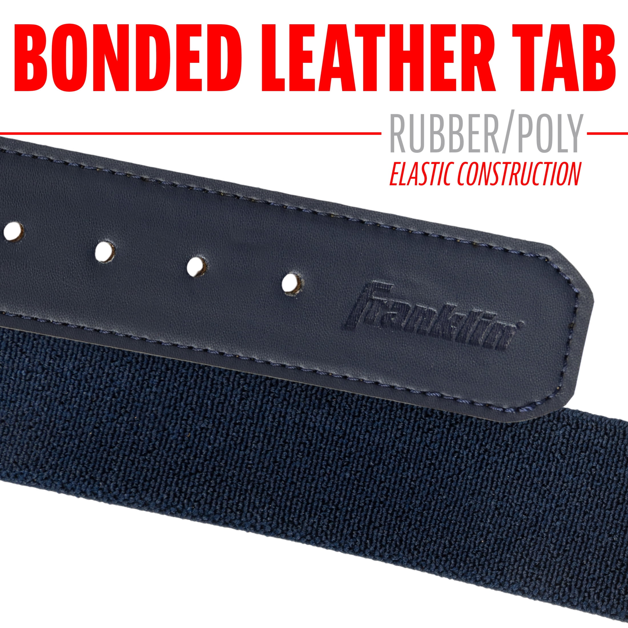 Franklin Sports MLB Adult Baseball Belt, Navy, One Size