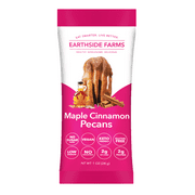 Keto Farms Maple Candied Pecans, Healthy Snacks Food, Vegan, Gluten-Free, Low Carb, Low Calorie Snacks, Keto-friendly - 1 Ounce Pack of 6