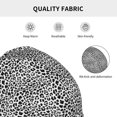 thumbnail image 5 of Logiee Black Leopard Print Unisex Knit Beanie for Men Women Winter Hat,Beanies Skull Caps, 5 of 7