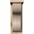 thumbnail image 2 of 6"W x 12"D x 16"H Carmel Rough Sawn Corbel w/Backplate, Douglas Fir, 2 of 9
