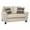 Beige, variant on Signature Design by Ashley Abinger Contemporary Fabric Loveseat in Smoke Gray