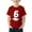 Red, variant on Bovxnpu Boys Short Sleeve T Shirts Kids Summer Tops Number Graphic T Shirt For Boys Girls Tees