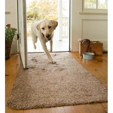 Microfiber Mud Rug - Doormat with Non-Skid Backing, 19
