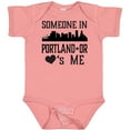 thumbnail image 3 of Inktastic Portland Oregon Someone Loves Me Skyline Boys or Girls Baby Bodysuit, 3 of 5