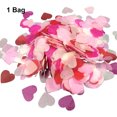 thumbnail image 4 of Bearachild Confeti de corazones de amor, accesorios para manualidades, suministros de adorno de boda pequeños, papel de relleno de globos, Kits de decoración para fiestas rosa + rosa rojo + rojo, 4 of 5