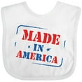 thumbnail image 3 of Inktastic Made in America Boys or Girls Baby Bib, 3 of 4