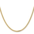 thumbnail image 2 of Stainless Steel Curb Chain Styles Necklace Chisel Polished Yellow IP-plated 3 mm 22 inch, 2 of 4