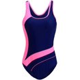 thumbnail image 1 of FFIY Womens One Piece Swimsuit Bathing Suit for Sport Athletic Training Exercise, 1 of 6