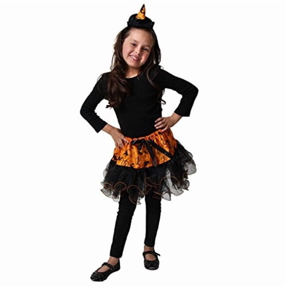 Storybook Wishes Orange Witch Tutu & Headband Set