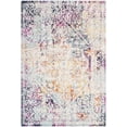 thumbnail image 2 of SAFAVIEH Madison Cooper Vintage Traditional Area Rug, Ivory/Aqua, 4' x 6', 2 of 7