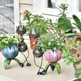 thumbnail image 5 of Sungmor Metal Home Garden Planters Outdoor 15" Ant Statues Decorative Flower Pots 2PCS, 5 of 8