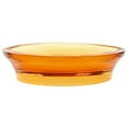 thumbnail image 3 of gedy by nameeks au11-67 gedy aucuba soap dish, 1" l x 4.1" w, transparent, 4.1" x 4.1" x 1.01", orange, 3 of 3