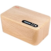 iDiskk Safe Lock Storage Box Cell Phone Locker with Timer,Self-Control Lockable Storage Box for Medicine Phone ,iPad, Snack 1PC Woodgrain