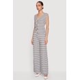 thumbnail image 2 of Women's Striped Textured Knit Pull On Pants, 2 of 4