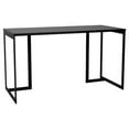 thumbnail image 4 of Lexington Contemporary Modern Desk Metal Base in Black Engineered Wood, 4 of 5