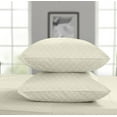 thumbnail image 3 of Threadmill Cotton Queen Sheet Set | 100% Cotton Sheets for Queen Size Bed | Damask Jacquard Queen Bed Sheets Set with 16” Deep Pocket | Soft Sateen Weave 4-Piece Cooling Bedding Set | Ivory, 3 of 9