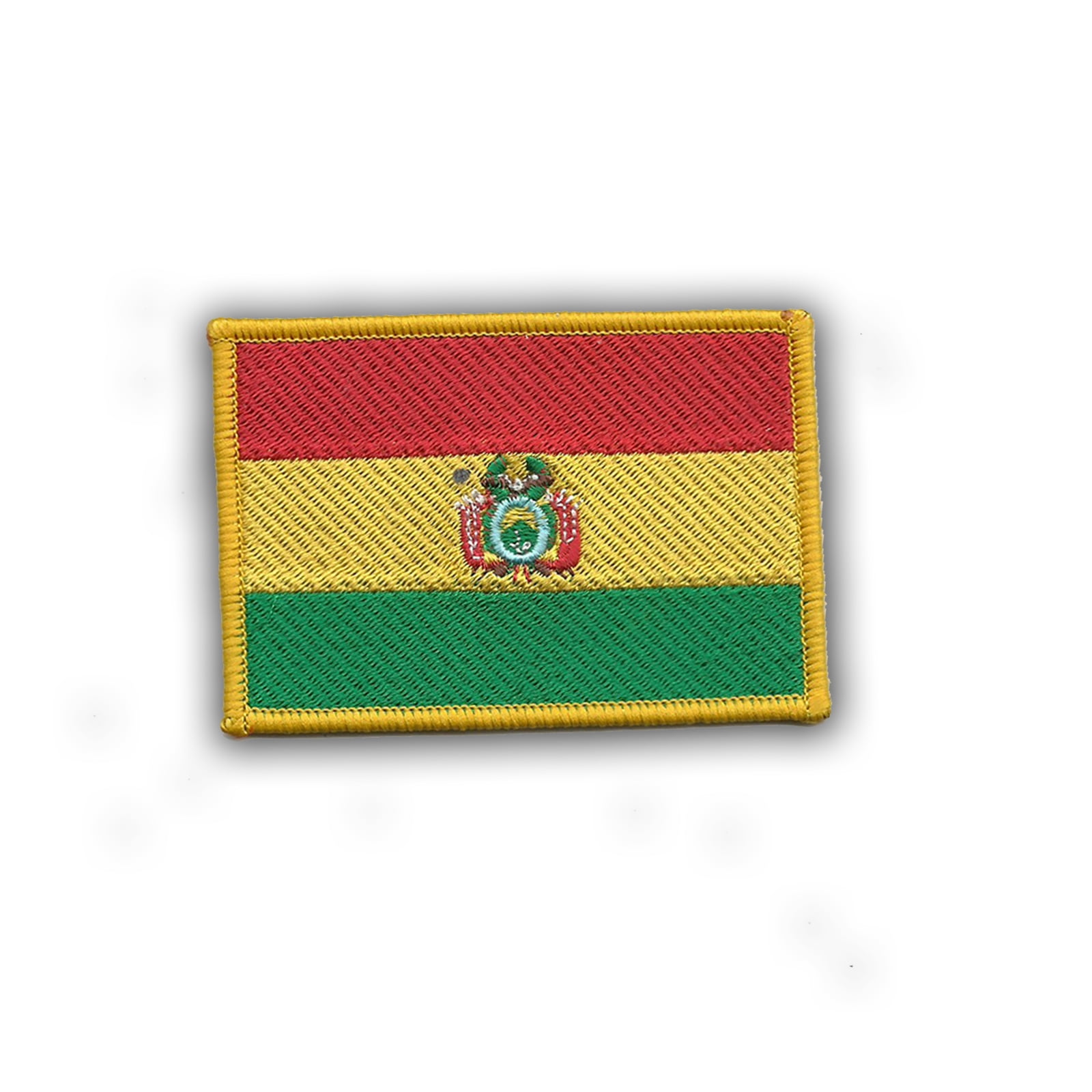 Bolivia Flag Embroidered Patch 3.5