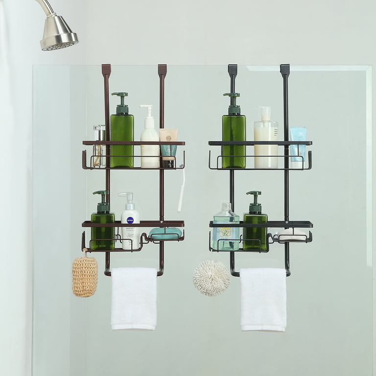 Hanging Bath Shelves Shower Caddy Over Door Bathroom Storage Shelf