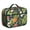 Dark-green-23, variant on Lunch Bag With Colorful Exotic Botanical Print, Insulated Durable Lightweight Tote For Boys & Girls, Perfect For Palm Inspired, Hawaiian, And Beach Vacation Design