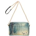thumbnail image 2 of FORMRS Women Crossbody Purse with Chain Strap Vegan Leather Shoulder Handbag, Night Forest Scene, 2 of 7