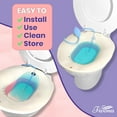 thumbnail image 4 of Fivona Toilet Sitz Bath Tub, Hemorrhoids & Postpartum Care, 4 of 6
