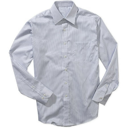 Big Men's Stripe Premium Dress Shirt