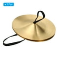 thumbnail image 3 of Unique Bargains Finger Cymbals, 1 Pcs 3.54 Diameter Copper Golden Tone, 3 of 5
