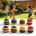thumbnail image 2 of Crochet Kick Bags Handmade Colorful Knit Balls, 2 of 7