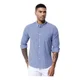 thumbnail image 4 of Camisa Slim Fit Vestir Cuadros Algodón Hombre Casey Kevin, 4 of 7