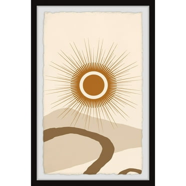 Marmont Hill Arching Channel Framed Painting Print