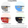 thumbnail image 3 of Pailebi 8Pcs Watch Band Replacement Parts of Quick Release Spring Bars,16mm Watch Pins Strap Pins Replacement(1.8x16mm), 3 of 5