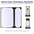 thumbnail image 2 of WeChef 5 pack Restaurant Menu Covers 8.5x14" 2 Page & 4.25x14" Half Page PU Leather Angled Corner Wine List Bar Hotel, 2 of 9