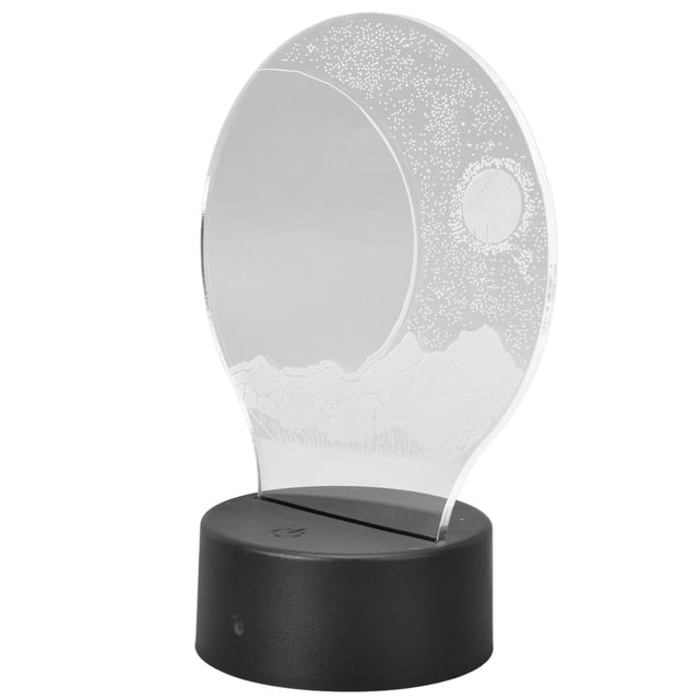 LED Night LightCrescent Moon 3D Light Beside Lamp D Night Light Optimal Efficiency