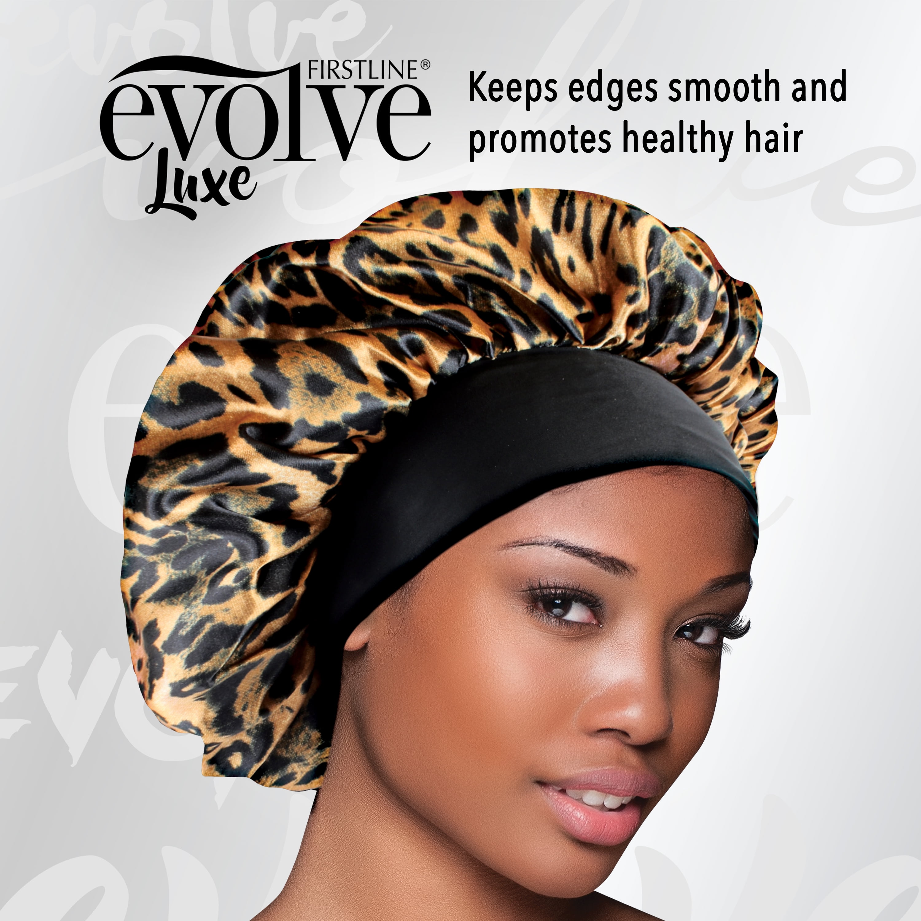 Leopard Women Hair Bonnet Satin Cheveux Nuit Night Sleep Silk Hat Wide –  Beauty Spirit