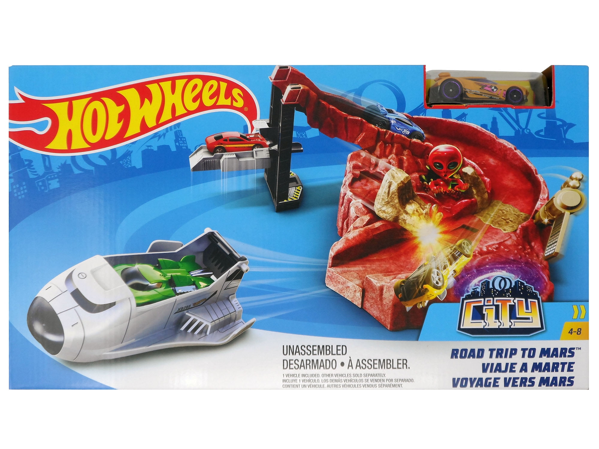 2020 Hot Wheels Toxic Snake Strike Challenge Play Set With Slime for sale online 
