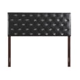 thumbnail image 3 of Glory Furniture Super Nova Faux Leather Upholstered Full Headboard in Black, 3 of 6