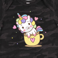 thumbnail image 4 of Inktastic Teacup Unicorn Boys or Girls Baby Bodysuit, 4 of 5