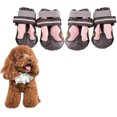 thumbnail image 1 of 2 pares de botas para perros, zapatos para perros, zapatos para perros, botas antideslizantes para perros, patas lesionadas, calcetines impermeables para perros, botas rosadas para mascotas, # 2 Rojo Verde Cocina, Decoración y Otros, 1 of 5