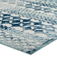 thumbnail image 4 of Modway Reflect 94.5x122" Giada Diamond Moroccan Trellis Area Rug in Ivory/Blue, 4 of 9