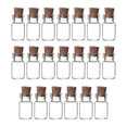 thumbnail image 4 of 20 piezas mini botellas de vidrio mini frascos de vidrio frascos de embalaje de regalo botellas de dulces botellas de deseos para manualidades joyería, 4 of 9