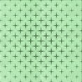 thumbnail image 1 of Ahgly Company Indoor Square Patterned Mint Green Area Rugs, 5' Square, 1 of 6