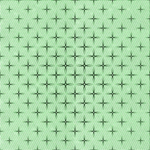 Ahgly Company Indoor Square Patterned Mint Green Area Rugs, 5' Square