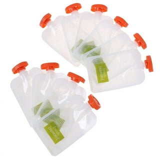 KAANG Silicone Baby Food Pouches Refillable 5oz 2 Pack, Reusable