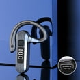 thumbnail image 3 of Auriculares Bluetooth, Auriculares inalámbricos, Auriculares Bluetooth con pantalla táctil digital, Auriculares Bluetooth inalámbricos de conducción 5. Auriculares inalámbricos para coche IPX5, Auricu, 3 of 9